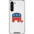 Republican Elephant Galaxy S24 FE Clear Case